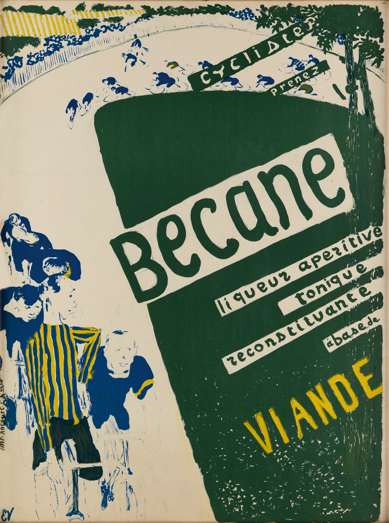 ÉDOUARD VUILLARD (1868-1940). BECANE / VIANDE. Circa 1894. 31x23 inches, 80x59 cm. Edw. Ancourt, Paris.